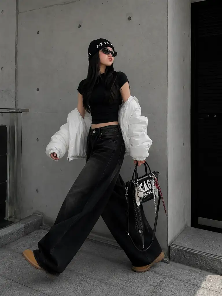 Outfit nữ Baddie Streetwear – LOOK #21