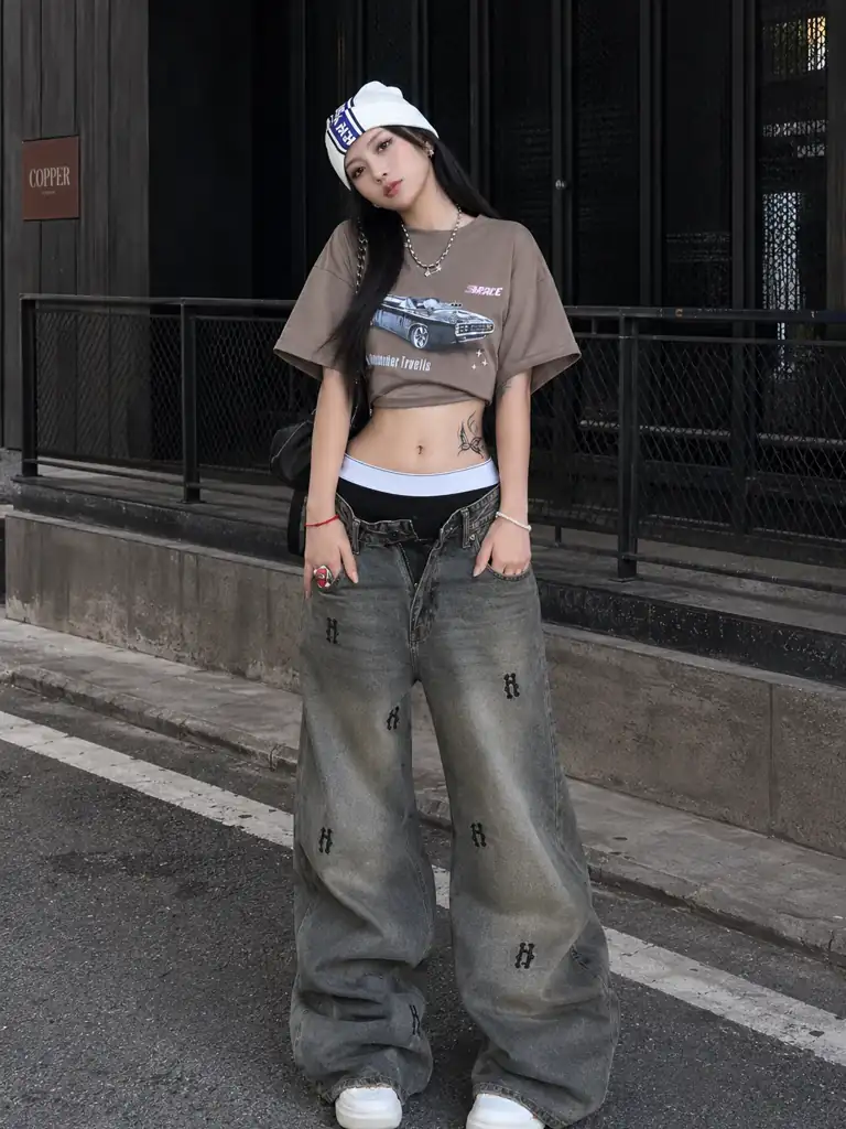 Outfit nữ Baddie Streetwear – LOOK #27