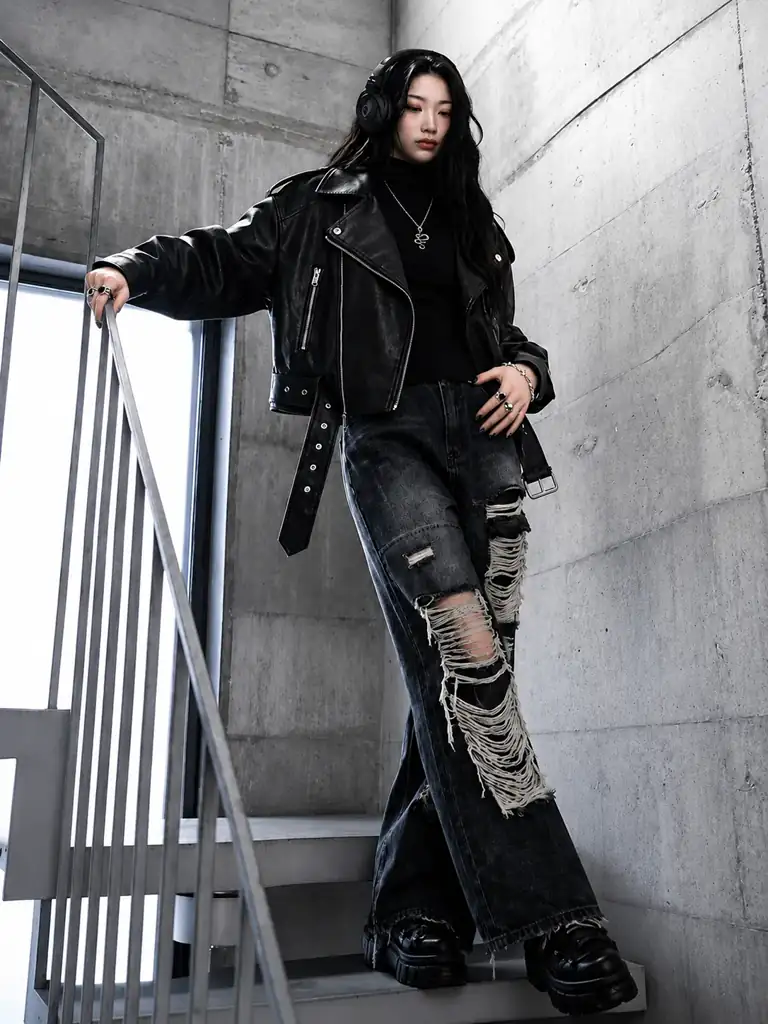 Outfit nữ Punk – LOOK #10