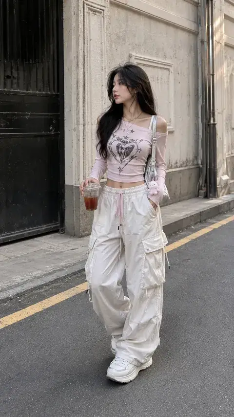 Outfit nữ Baddie Streetwear – LOOK #118