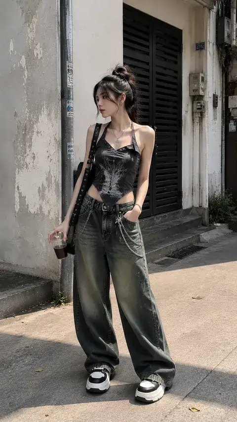 Outfit nữ Dark Feminine – LOOK #77