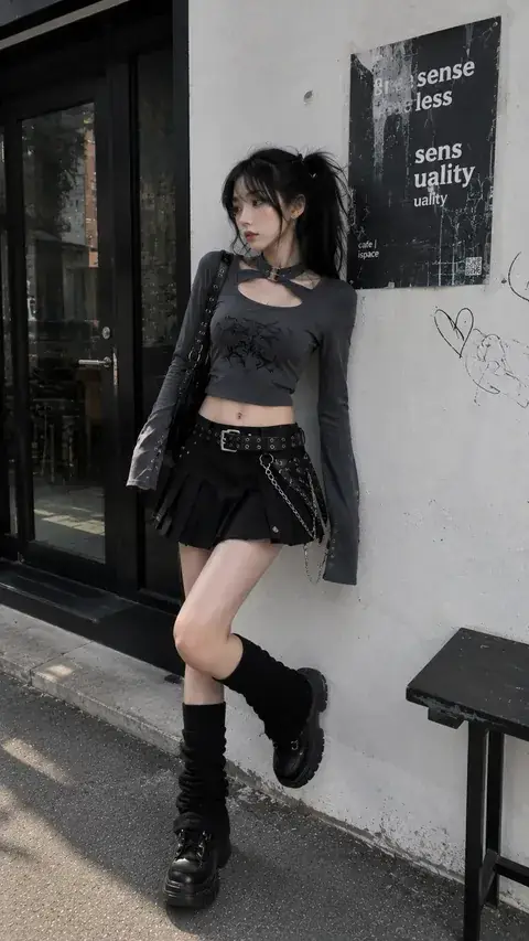 Outfit nữ Dark Feminine – LOOK #53