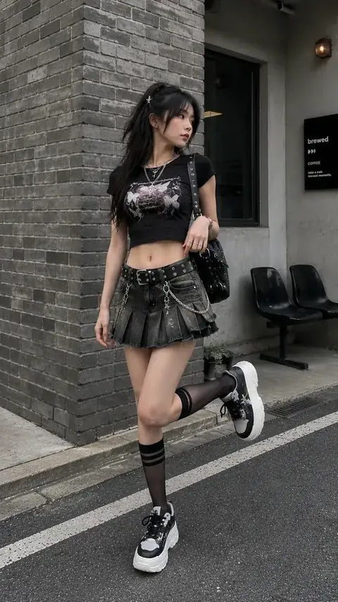 Outfit nữ E-Girl – LOOK #106