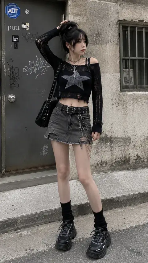 Outfit nữ E-Girl – LOOK #102