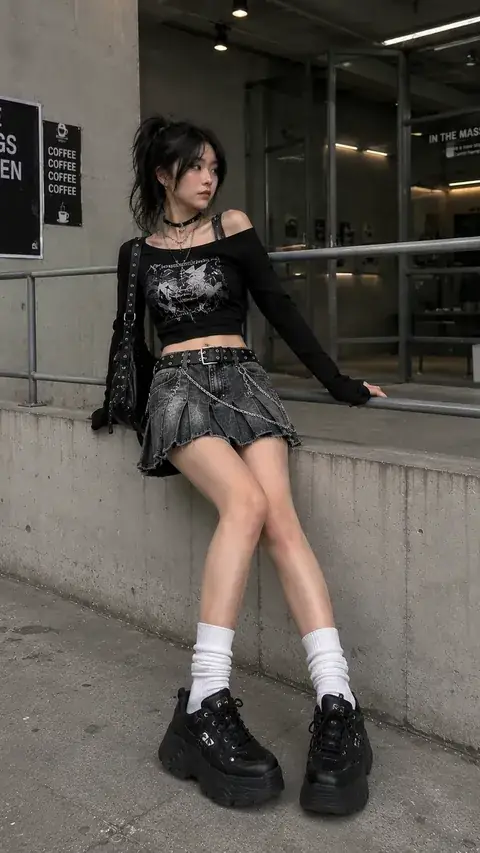 Outfit nữ E-Girl – LOOK #104