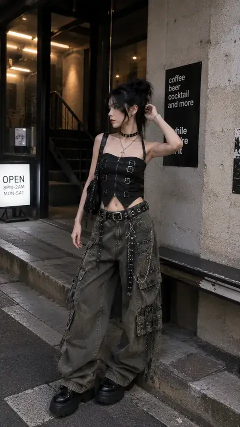 Outfit nữ Goth – LOOK #70