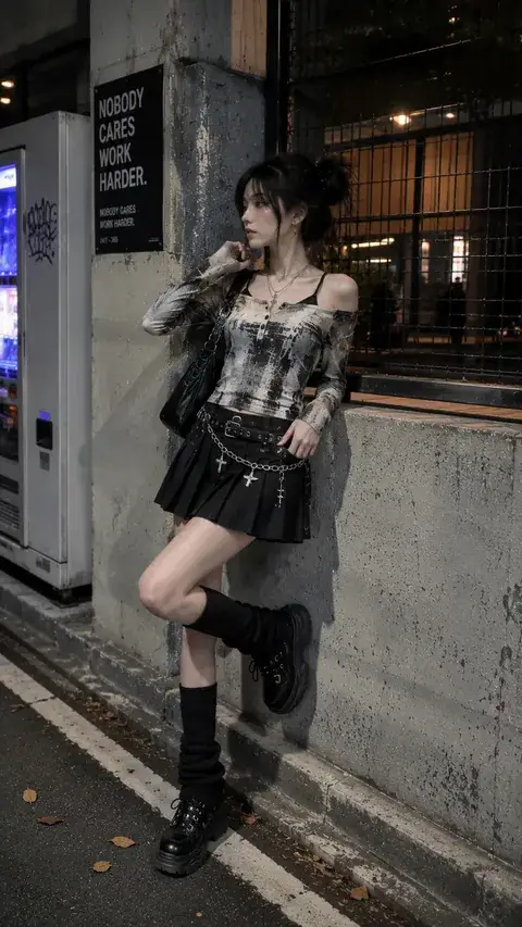 Outfit nữ Goth – LOOK #59