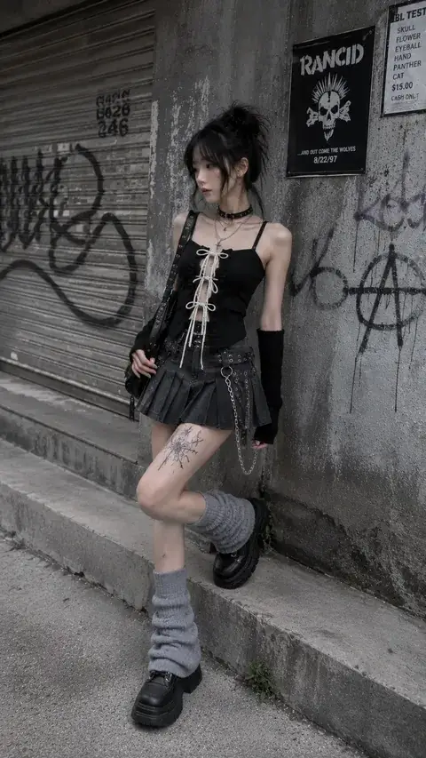 Outfit nữ Goth – LOOK #52