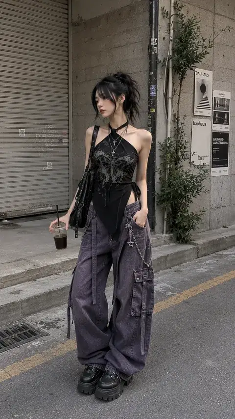 Outfit nữ Goth – LOOK #73