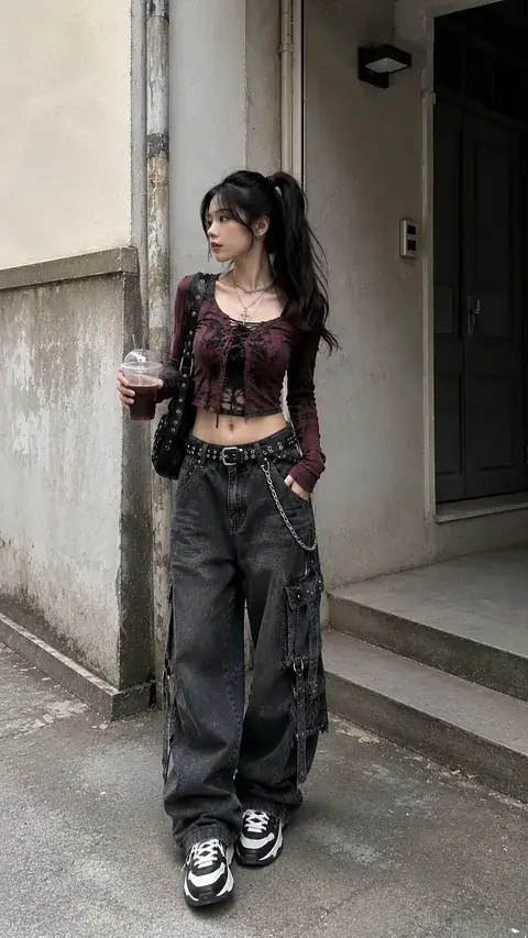 Outfit nữ Punk / Grunge – LOOK #78