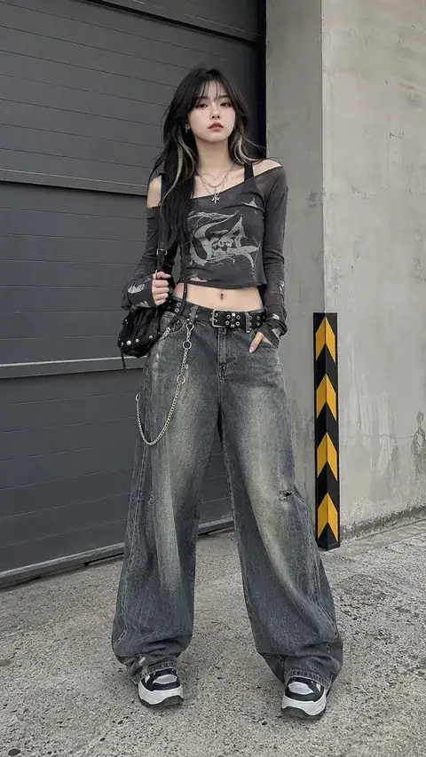 Outfit nữ Punk / Grunge – LOOK #110