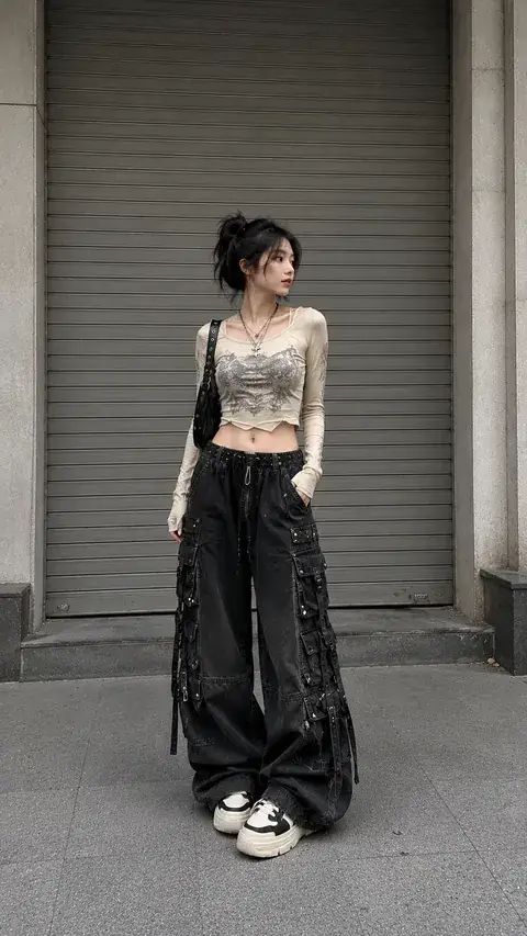 Outfit nữ Punk / Grunge – LOOK #130
