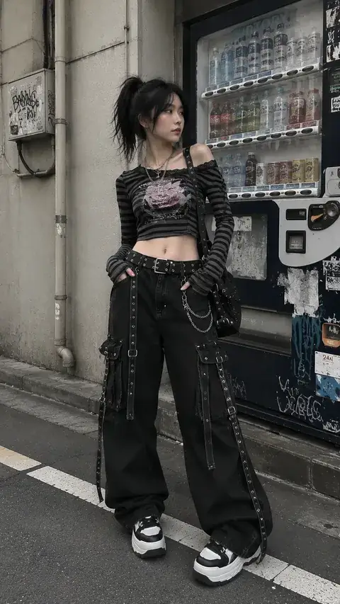 Outfit nữ Punk / Grunge – LOOK #105