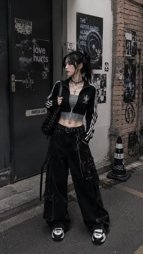 Outfit nữ Punk / Grunge – LOOK #64