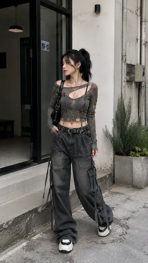 Outfit nữ Goth – LOOK #79