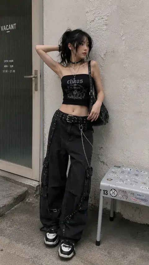Outfit nữ Punk / Grunge – LOOK #99
