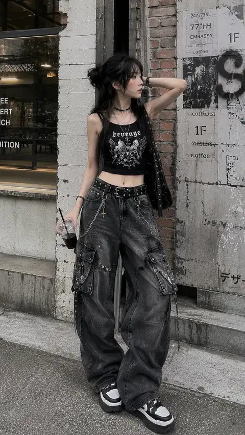 Outfit nữ Punk / Grunge – LOOK #92