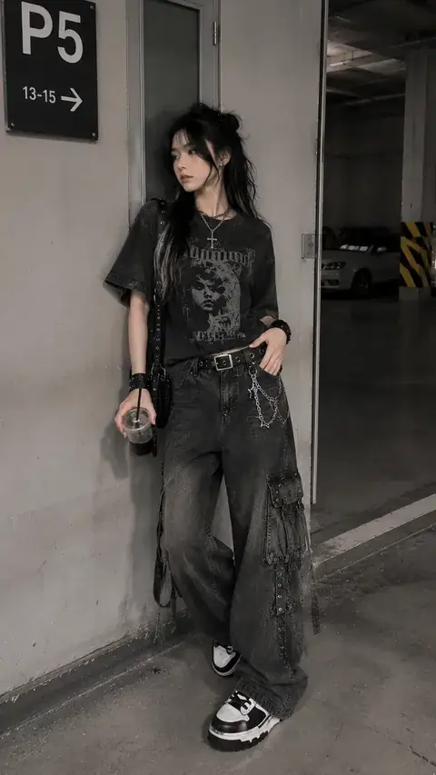 Outfit nữ Punk / Grunge – LOOK #69