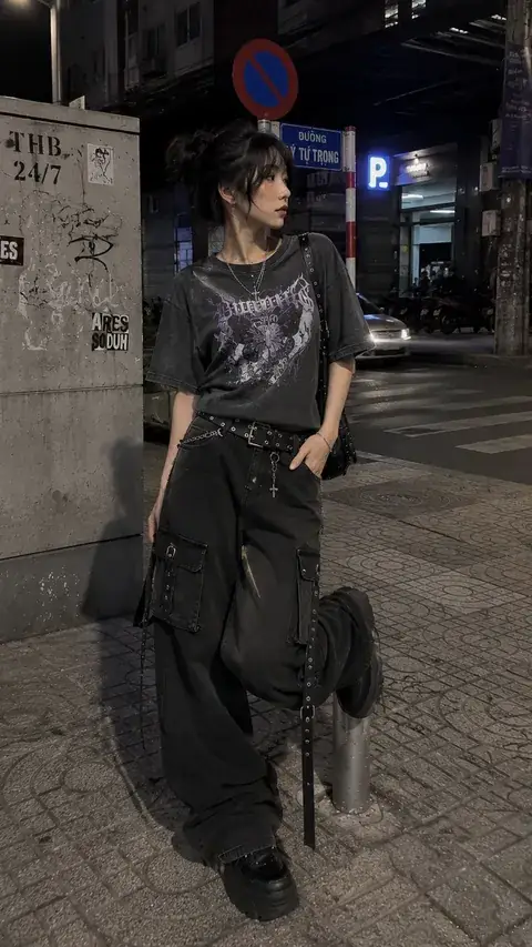 Outfit nữ Punk / Grunge – LOOK #94