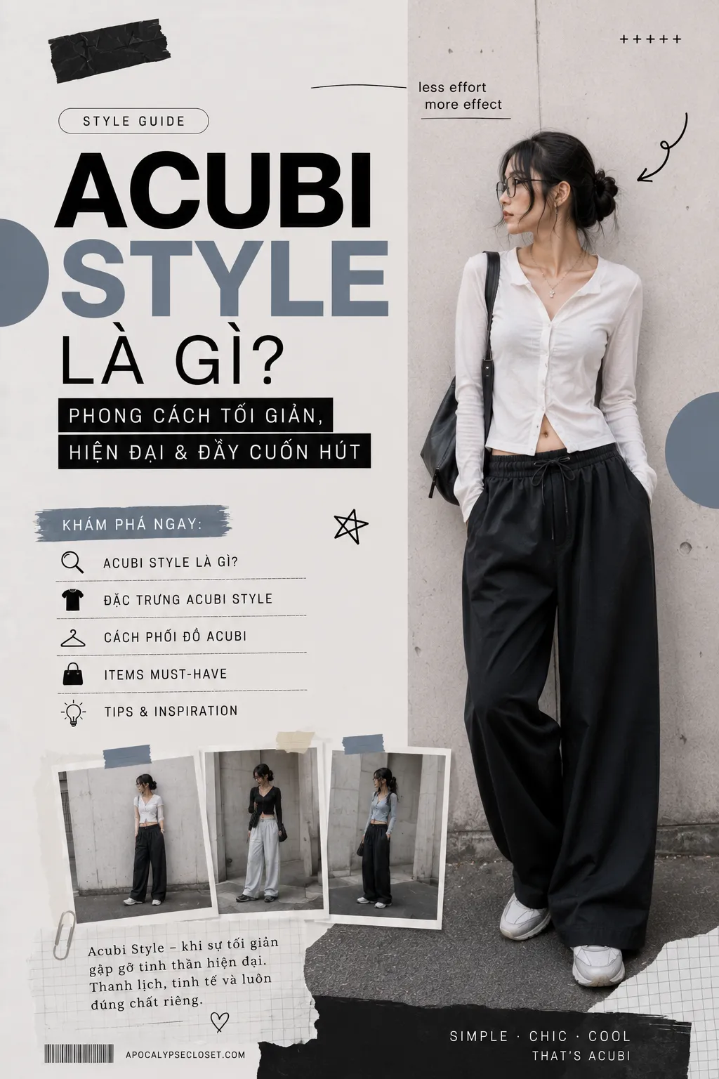 Acubi Style Là Gì? Giải Mã Minimal Y2K Kiểu Hàn | AC