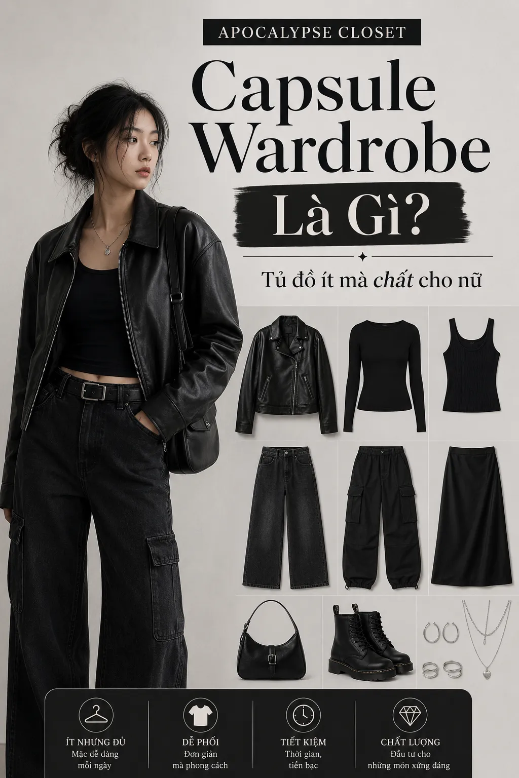 Capsule Wardrobe Là Gì? Tủ Đồ Ít Mà Chất | AC