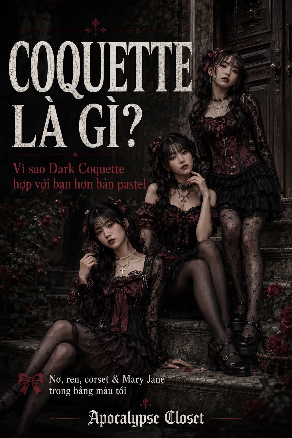Coquette Là Gì? Dark Coquette Khác Gì Bản Pastel?