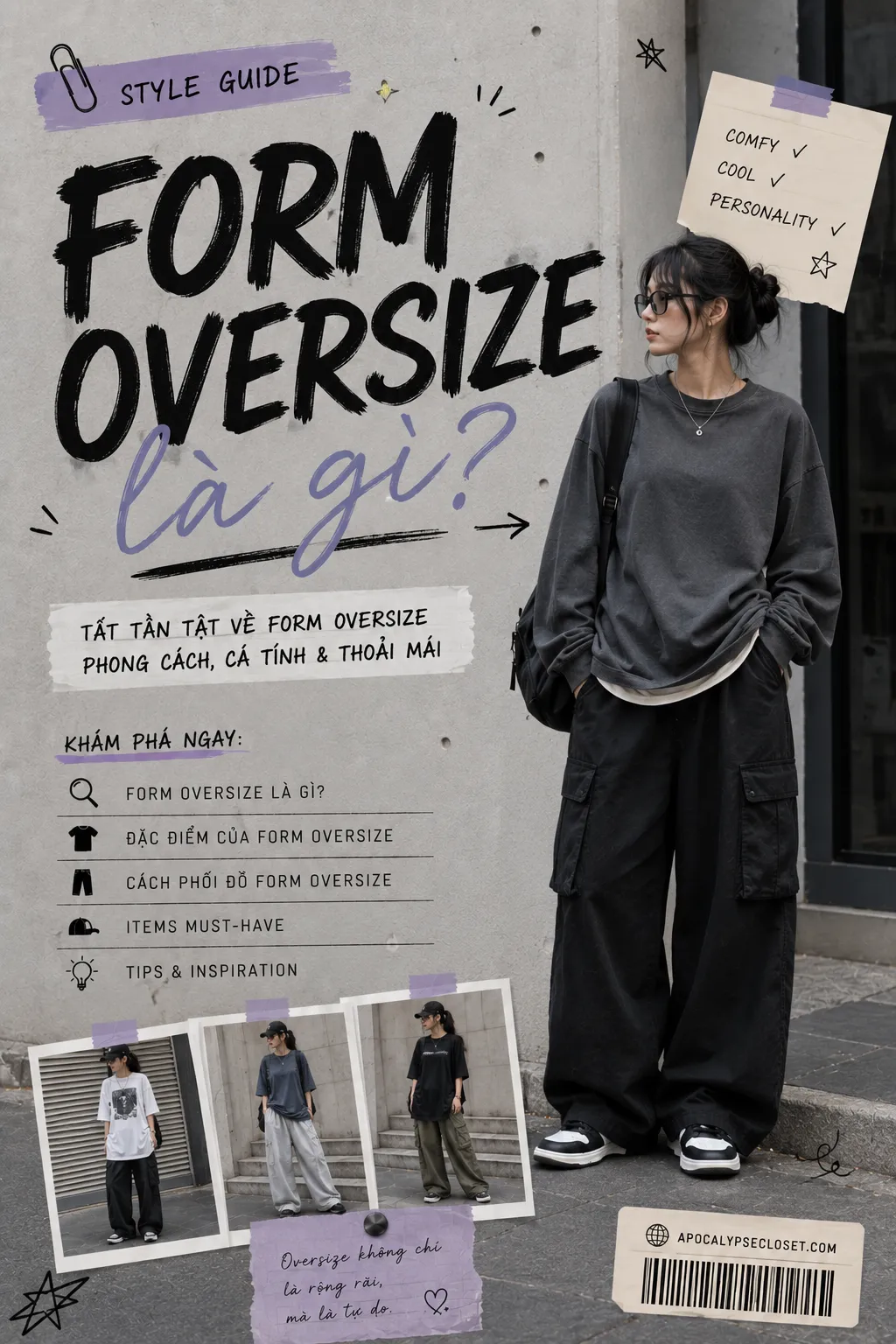 Oversize Là Gì? Hiểu Đúng Form Rộng Trước Khi Mua | AC