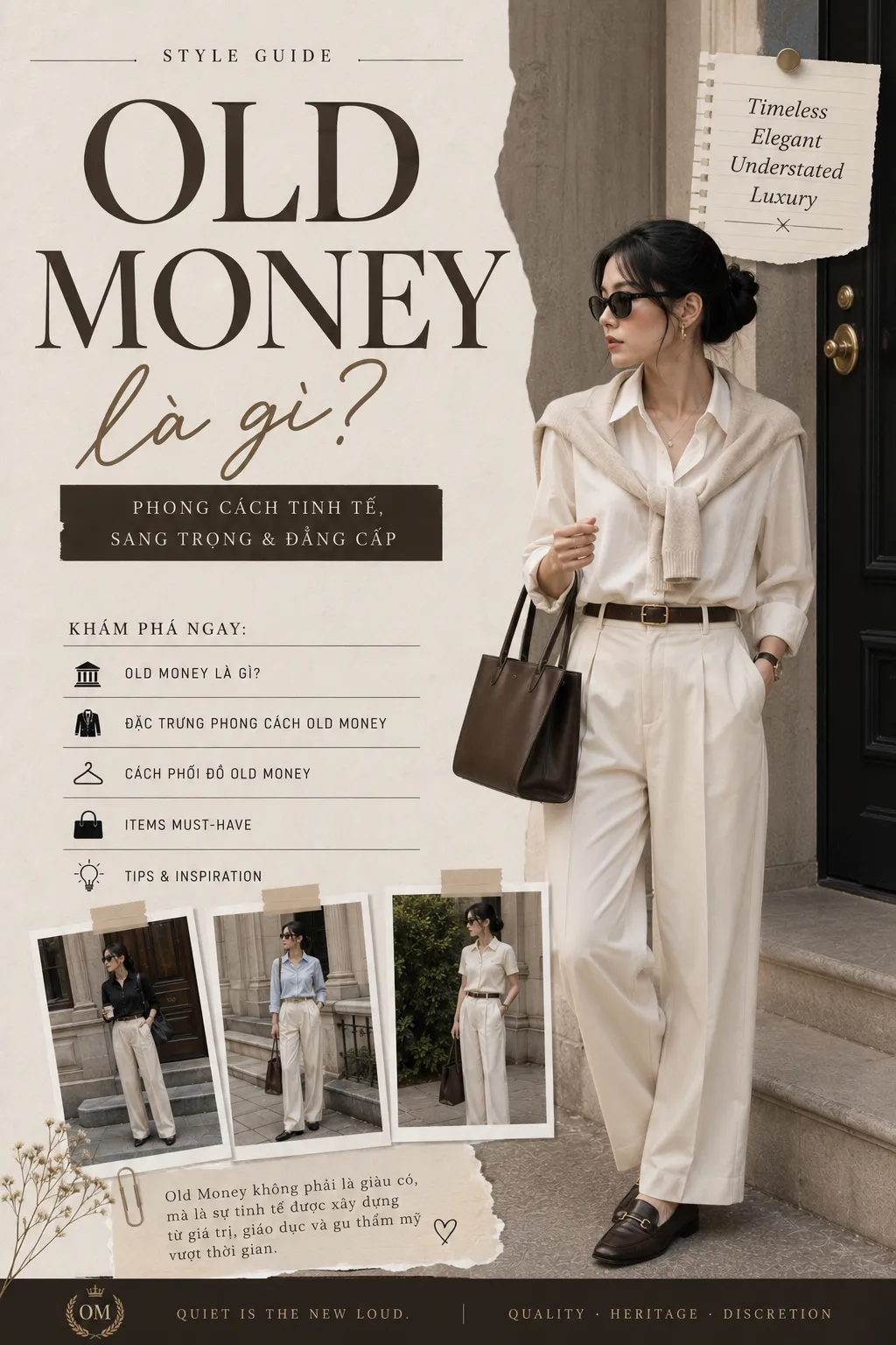 Old Money Là Gì? Phân Biệt Gu Sang Với Costume | AC