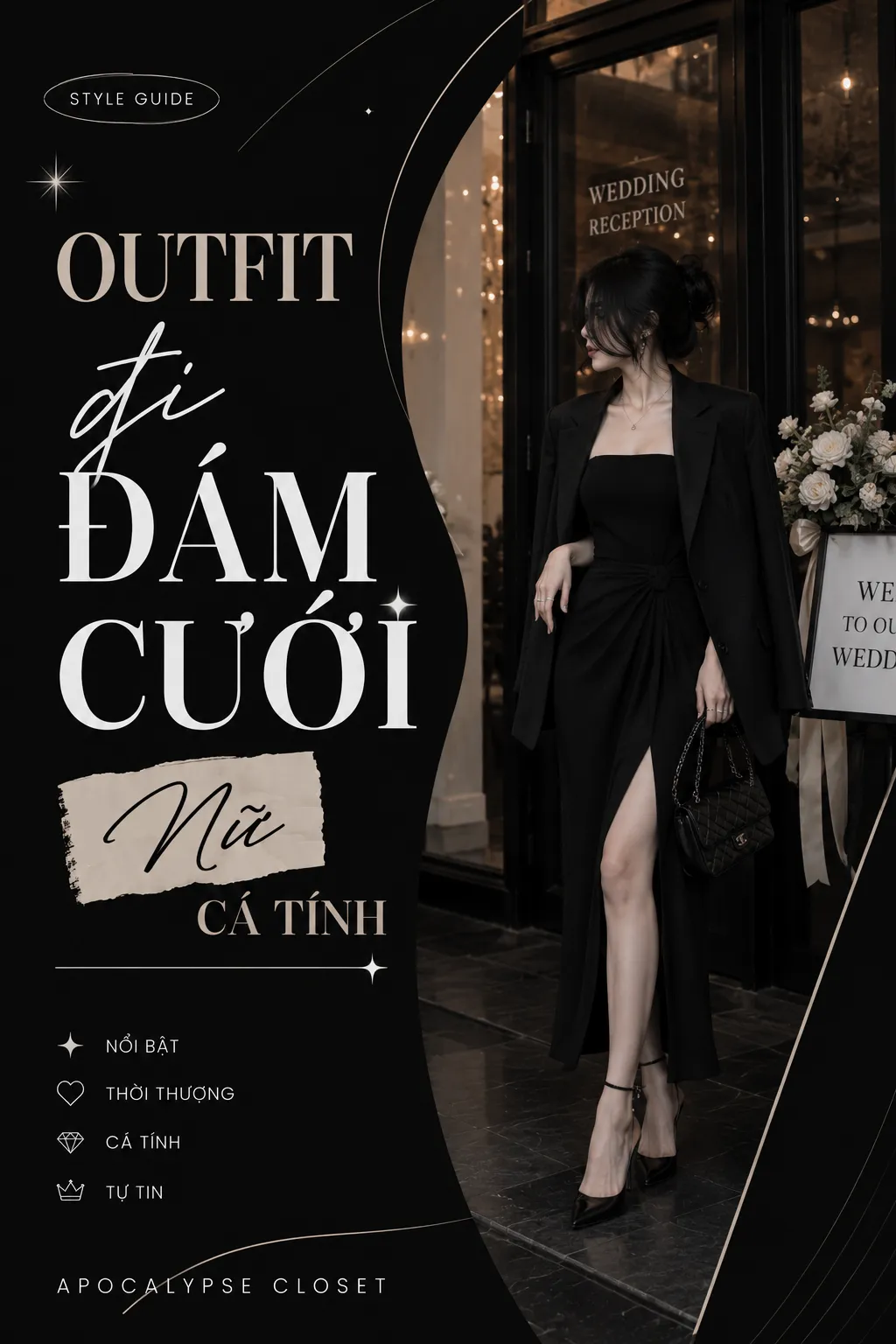 Outfit Đi Đám Cưới Cho Nữ Cá Tính: Giữ Chất Riêng Mà Vẫn Đúng Dress Code