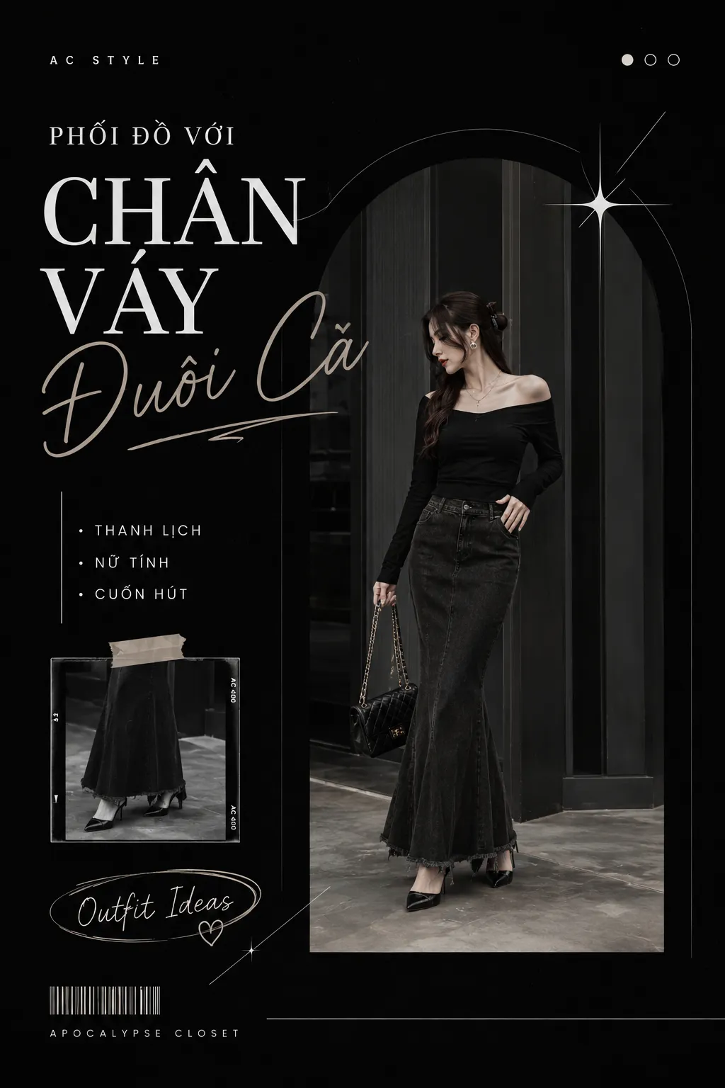 Chân Váy Đuôi Cá Phối Với Áo Gì? Chọn Top Theo Form Và Tỷ Lệ