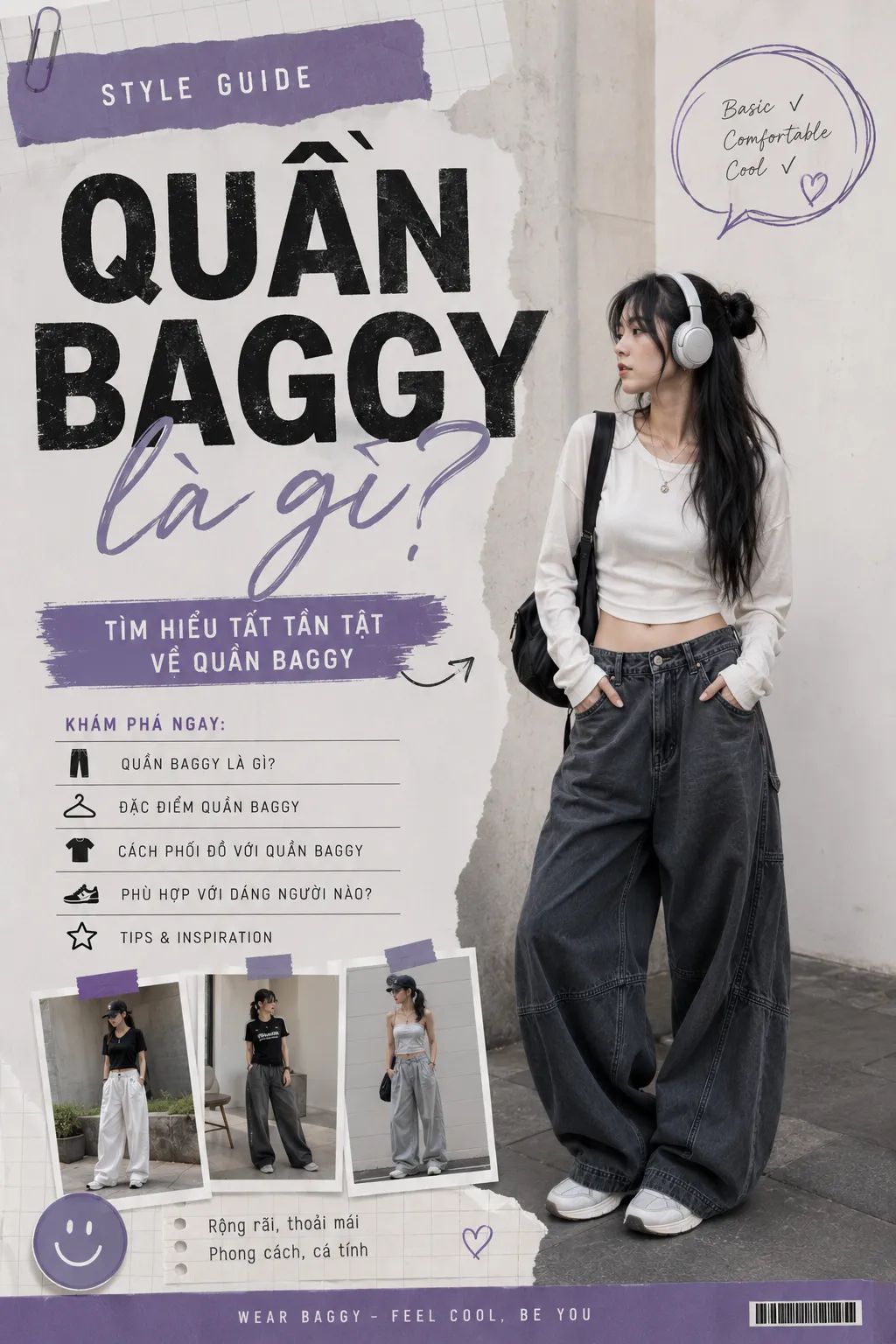 Quần Baggy Là Gì? Đọc Đúng Form Trước Khi Mua | AC