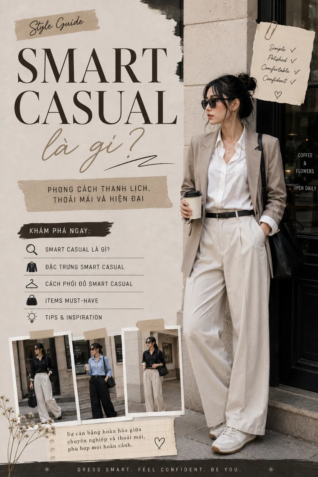Smart Casual Là Gì? Hệ Quy Chiếu Chọn Đồ Đúng Dịp | AC