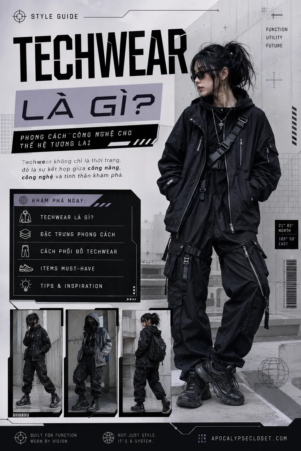 Techwear Là Gì? Đọc Công Năng Trước Khi Mua “Đồ Công Nghệ” | AC