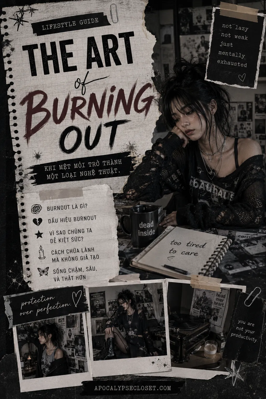 Burnout Không Phải Thất Bại — Apocalypse Closet