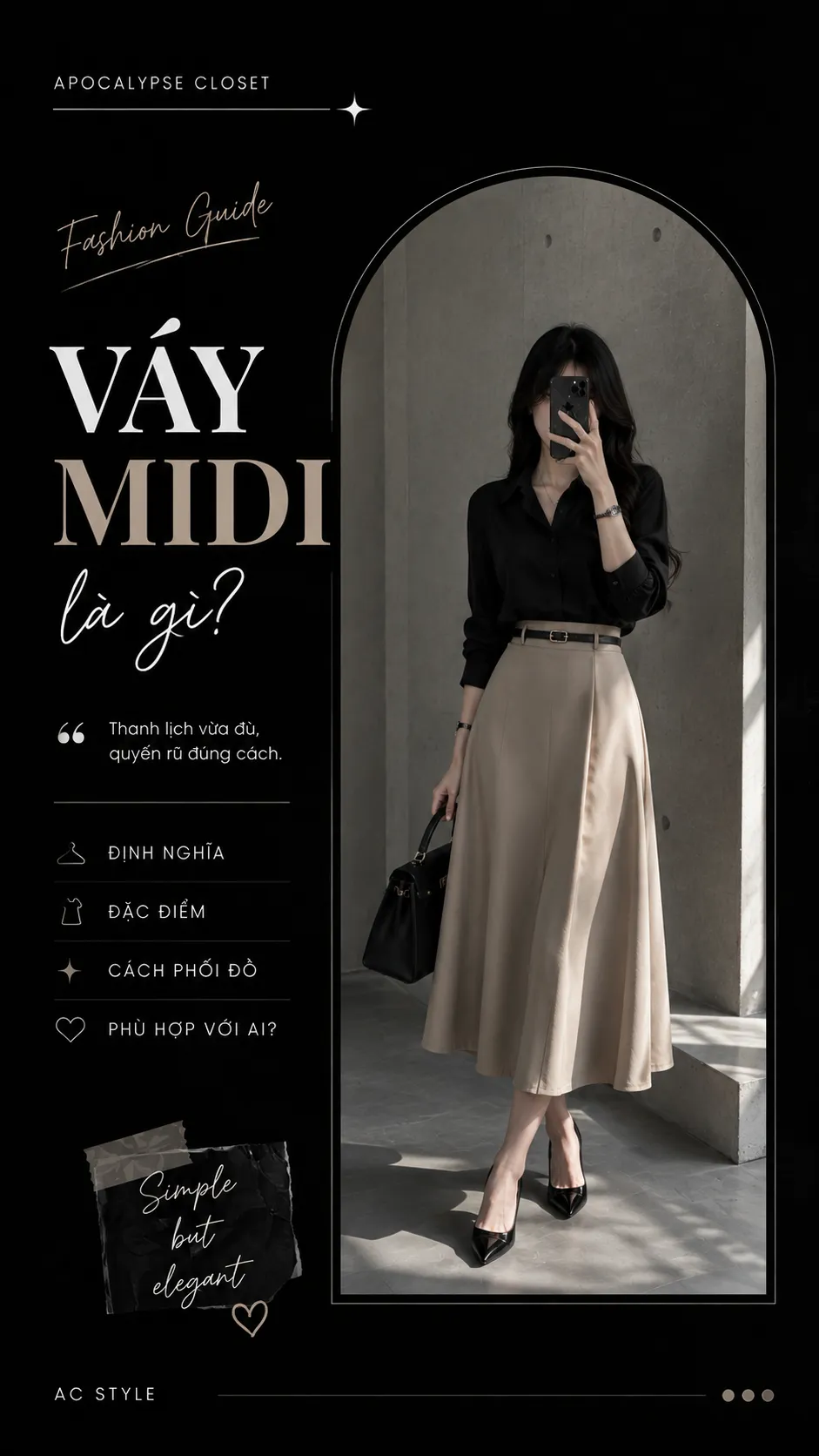 Váy Midi Là Gì? Nhận Biết Chiều Dài Và Chọn Form Không Dìm Tỷ Lệ