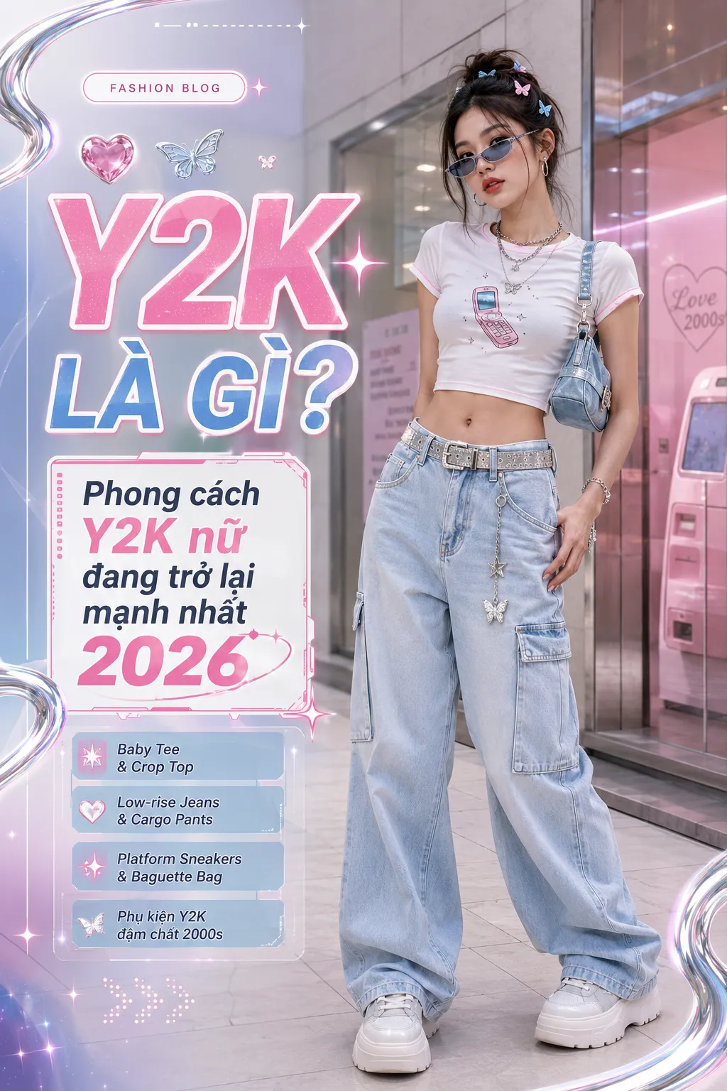 Y2K Là Gì? Hướng Dẫn Phong Cách Y2K Nữ