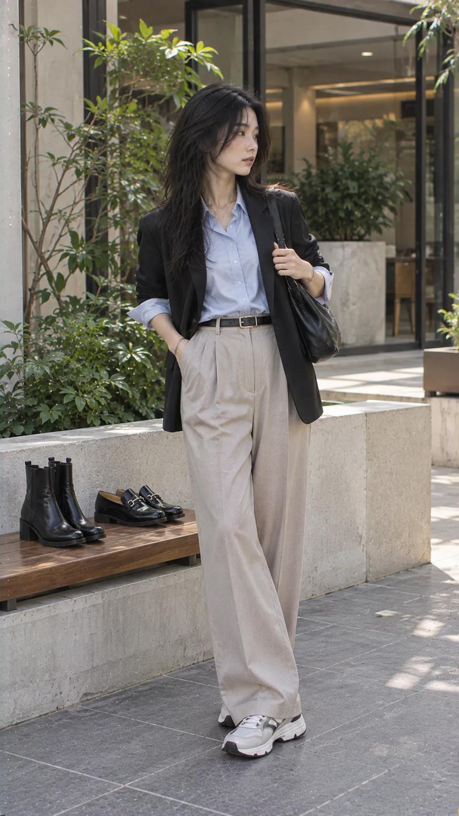 Business Casual trong Sneaker, Boots Và Loafer: Không Có Đôi Giày Đúng Cho Mọi Văn Phòng với boots, loafer, sneaker