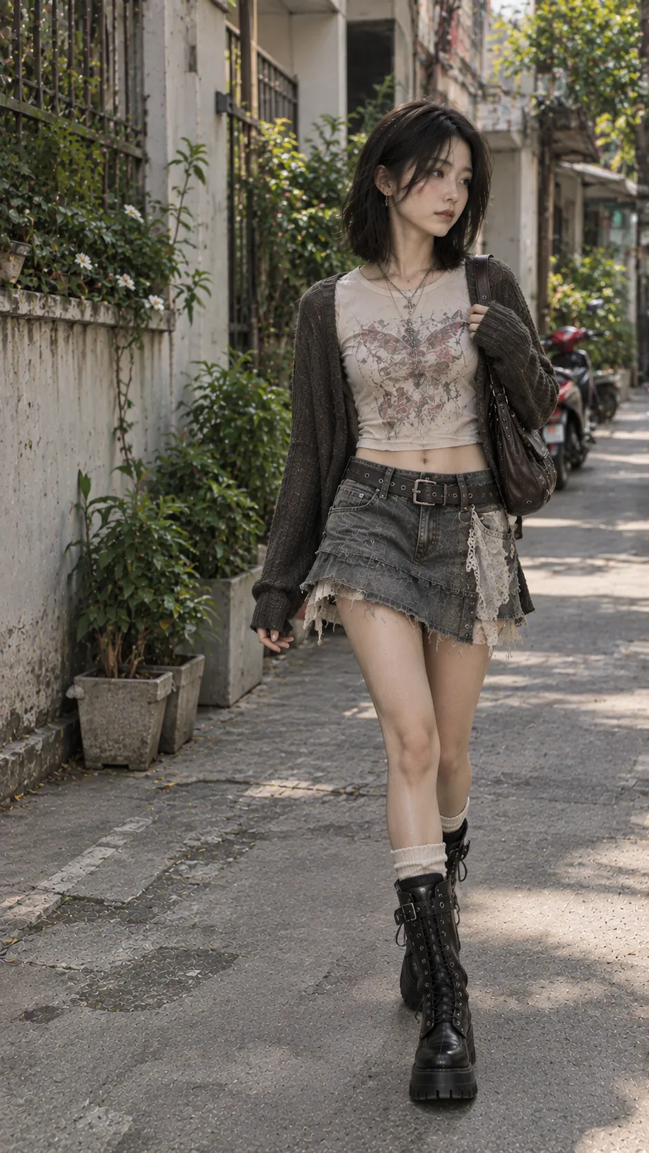 Downtown Girl trong công thức Công Thức Downtown Girl Outfit Dễ Áp Dụng, outfit đời thường dễ mặc tại Việt Nam