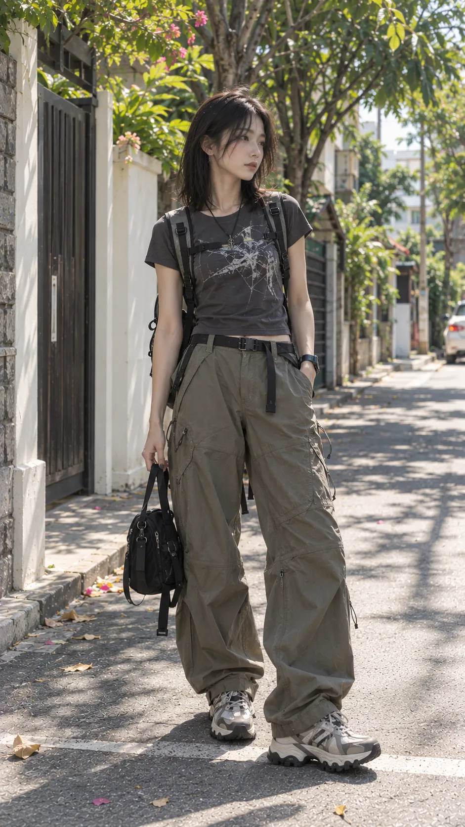 E-Girl / Alt Girl trong Từ Mood Sang Mua Đồ: Chọn Món Có Khả Năng Mặc Lại với boots, sneaker, baby tee, cardigan