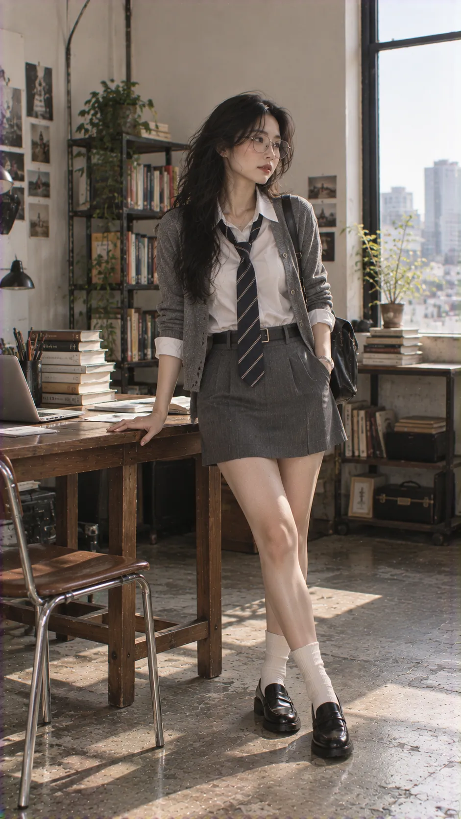 Ba kiểu kính Geek Chic 2026 gồm gọng kim loại mảnh, oval tortoiseshell và rectangular Bayonetta
